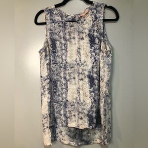 Philosophy Sleeveless Hi Lo Tank Too Blouse
